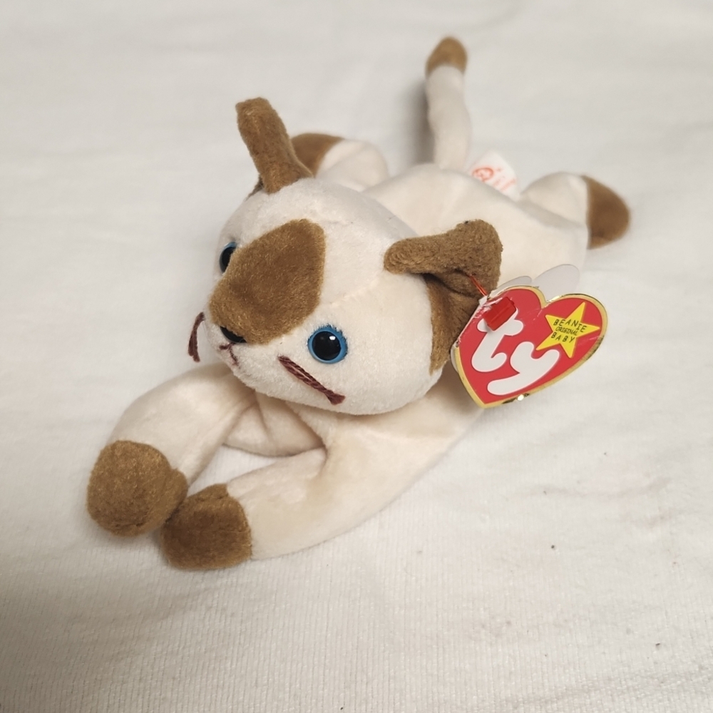 Ty beanie baby Snip 1996 siamese cat